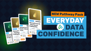 Everyday Data Confidence hero with Aspire360 pathway pack cards